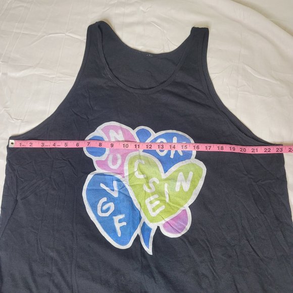 Black and color print Life is Strange muscle tee Plus Size 2X - Picture 4 of 6